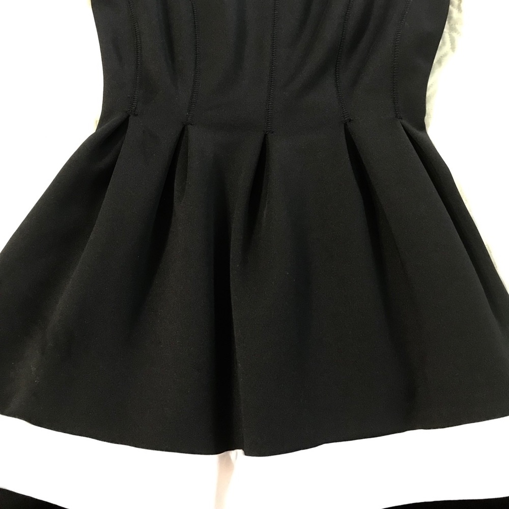 Apt 9 black and white dress with pockets - Picture 3 of 4